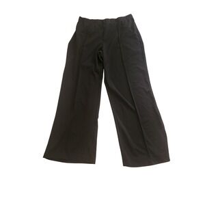 Madrag Black Wide Leg Palazzo Pants Plus Size 2X Elastic Waist Dressy Casual